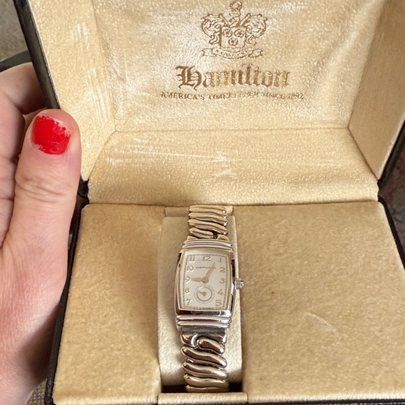 Hamilton Silver and Gold Benton Watch